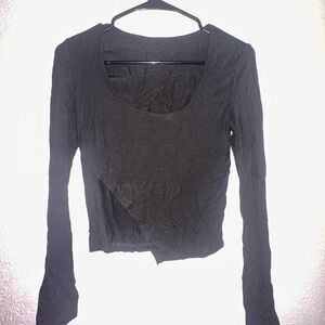 Classic Black Long Sleeve Top